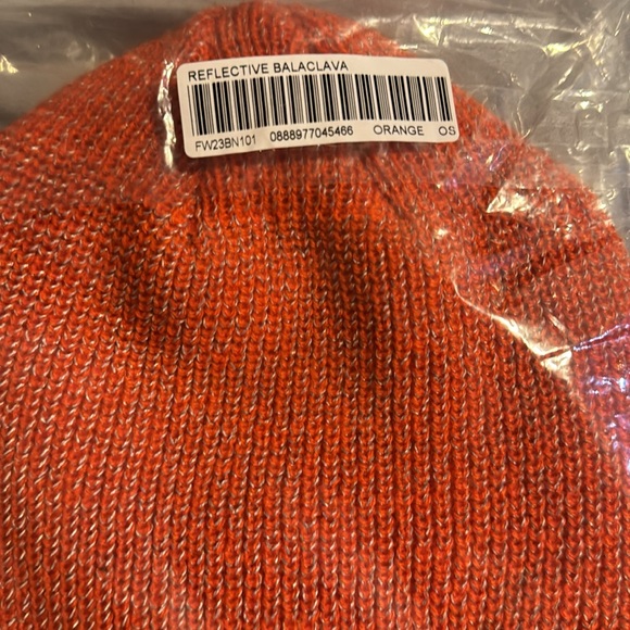 SUPREME ORANGE REFLECTIVE BALACLAVA - Picture 6 of 11